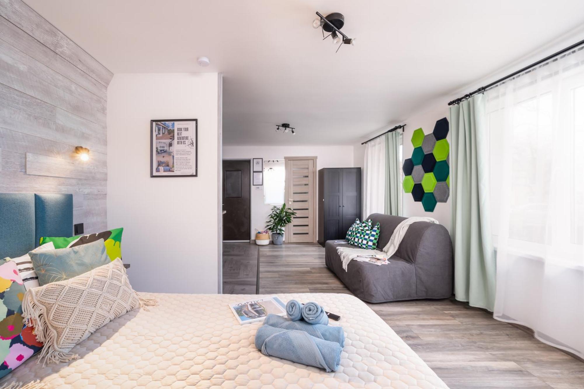 Green Garden & Private Parking Apartments With Playground Riga Kültér fotó